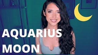 AQUARIUS  Moon--NEEDS & REACTIONS| ASTROLOGY