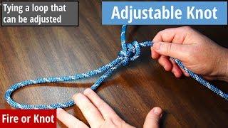 Knot Instruction - Adjustable Knot