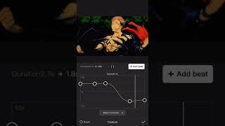 Slow-Mo tutorial CapCut  #capcut #tutorial #Pro #jujitsukaisen #narutoshippuden #demonslayer