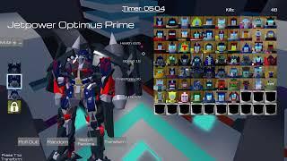 Playing TRANSFORMERS ROBLOX Games #3