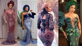 Elegant African Wedding Outfit 2022; Wedding Outfit and Engagement Dresses