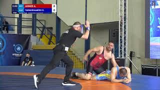 1/4 GR - 100 kg: A. AHMED (EGY) v. D. YARMUKHAMEDO (KAZ)