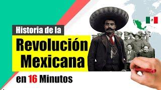 Historia de la REVOLUCIÓN MEXICANA - Resumen | Causas, desarrollo y consecuencias.