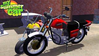 NEW MOTORCYCLE IZH PLANET 350CC - My Summer Car #237 | Radex