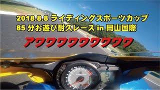 2018.8.8ライディングスポーツカップ85分お遊び耐久レース　～Ｎは危険編～　GSX-R1000 K7 in 岡山国際サーキット