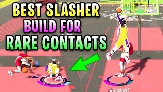 BEST SLASHER BUILD FOR RARE CONTACT DUNKS IN NBA 2K20! DEMIGOD SLASHER BUILD!