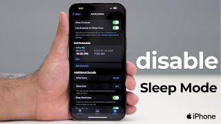 How to Disable Sleep Mode on an iPhone