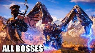 Horizon Zero Dawn: Complete Edition - All Bosses (With Cutscenes) HD 1080p60 PC