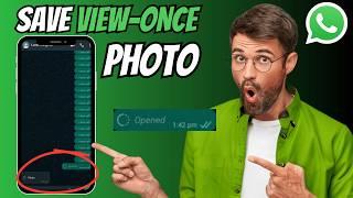 How To Save One Time Photo in Whatsapp (UPDATE)