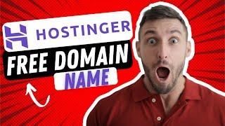 How To Get Hostinger Free Domain Name! | Hostinger Tutorial