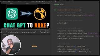 CHAT GPT + NUKE : CREATE CUSTOM NODES WITH PYTHON | TWO MINUTES TUESDAY | VFX VIBE