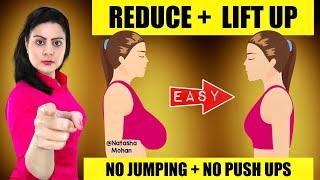 Reduce Breast Fat FAST Naturally Lose Breast Size in 10 Days | Easy Chest/ Breast Fat Loss Workout