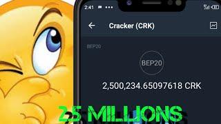 Get $200 worth of cracker token instant withdrawal | trust wallet airdrop | #trustwallet