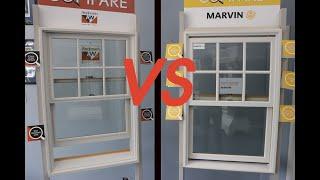 Comparing Double Hung Windows- Andersen or Marvin?