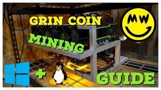 How To Mine Grin Coin | Windows & Linux Mining Guide + What is GrinCoin anyway?