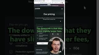 Why I Use Paddle Instead of Stripe  #saas #startup #saasbusiness #entrepreneur #indiehacker #webdev