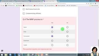 4  Multiple Choice Grid in Google Forms | Asha Chawla