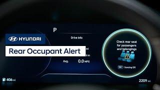 Rear Occupant Alert | Hyundai