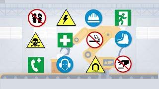 สัญลักษณ์และเครื่องหมายเกี่ยวกับความปลอดภัยในการทำงาน