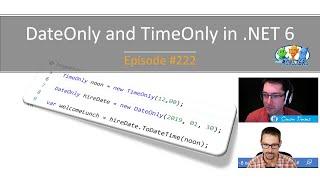 DateOnly and TimeOnly in .NET 6 (#222)