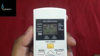 Panasonic ac: sleep timer setup | ac timer on/off