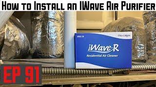 How to Install Nu-Calgon IWave R in a Horizontal Payne Furnace EP91