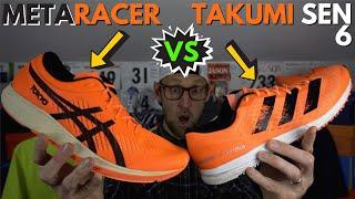 ASICS Metaracer VS Adidas Takumi Sen 6 | Best racing shoe? | Race flat style running shoe | eddbud