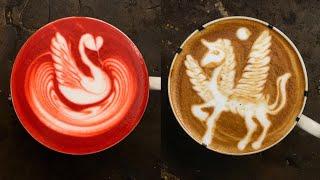 New Amazing Latte Art