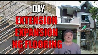 WALANG ABANG NA BAKAL PARA SA SECOND FLOOR SLAB EXTENSION.