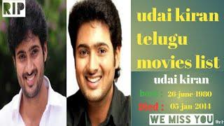 Udai kiran telugu movies hits and flops list. 9z tv