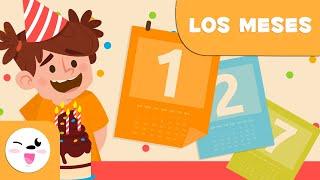 Los meses del año - Vocabulario para niños