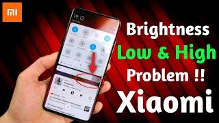 Redmi Mobile Brightness Problem Solution | Auto Brightness Problem In Redmi |  Brightness Problem ||