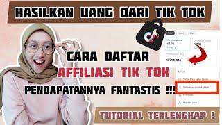 CARA DAFTAR TIK TOK AFFILIATE DAN HASILKAN UANG DARI TIK TOK SHOP TANPA MINIMAL FOLLOWER