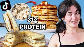 I Tried The Viral TikTok High-Protein TOFU Pancakes