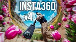 7 CREATIVE tricks with INSTA360 X4 in SPRING 