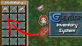 Create your own Inventory System  - Full Inventory System Tutorial Using GDevelop 5