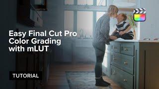 Easy Final Cut Pro Color Grading with mLUT