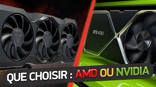 AMD ou NVIDIA : quelle carte graphique choisir ?