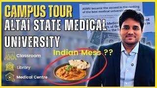 Altai State Medical University Campus Tour | Classroom | Library | Medical Centre #mbbsinrussia