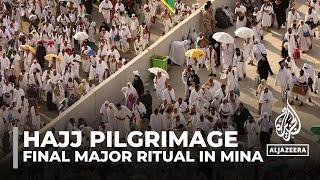 Millions of Muslim pilgrims worldwide perform the last major ritual of Hajj