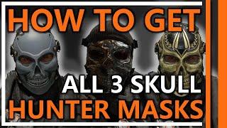 How to get all 3 Skull Hunter Masks | The Division 2