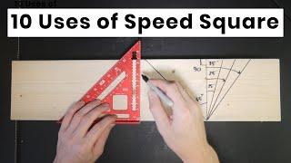 Top 10 Uses of the Speed Square Like a Boss