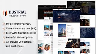 Dustrial - Factory & Industrial WordPress Theme | Themeforest Website Templates and Themes