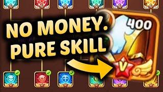 200 IQ exploit. Easy max GLORY CHALLENGE in IDLE HEROES