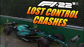 F1 22 LOST CONTROL CRASHES