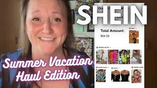 SHEIN Summer Haul for Vacation  REAL BODY REVIEW Medium vs Large Sizes  ((Resort Wear))