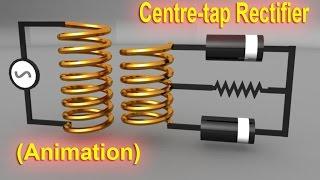 Full wave center tapped rectifier (working)