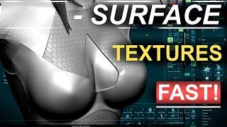 ZBrush - SURFACE Noise Patterns (In 60 SECONDS!!)