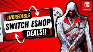 INCREDIBLE Nintendo Switch Eshop SALE! Eshop DEALS Under $20! Aspire: Ina's Tale and More!