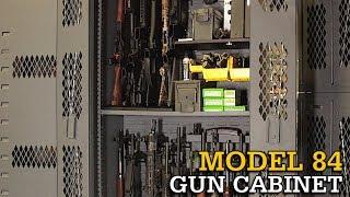 Model 84 Gun Cabinet Overview | Military Style Gun Storage